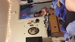 Vovó gorda com grand ...